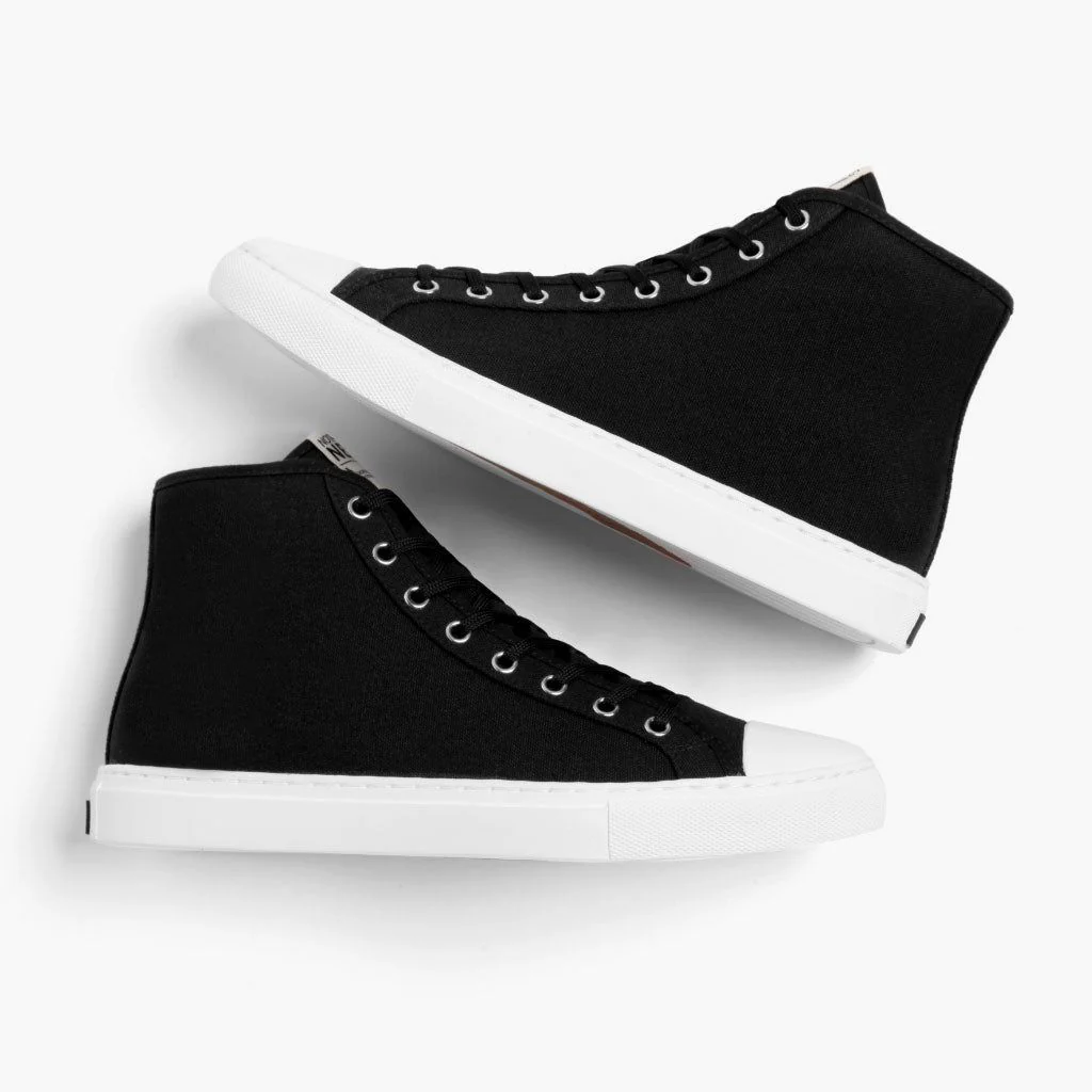 Men's Classic High Top | Black x White - Image 5