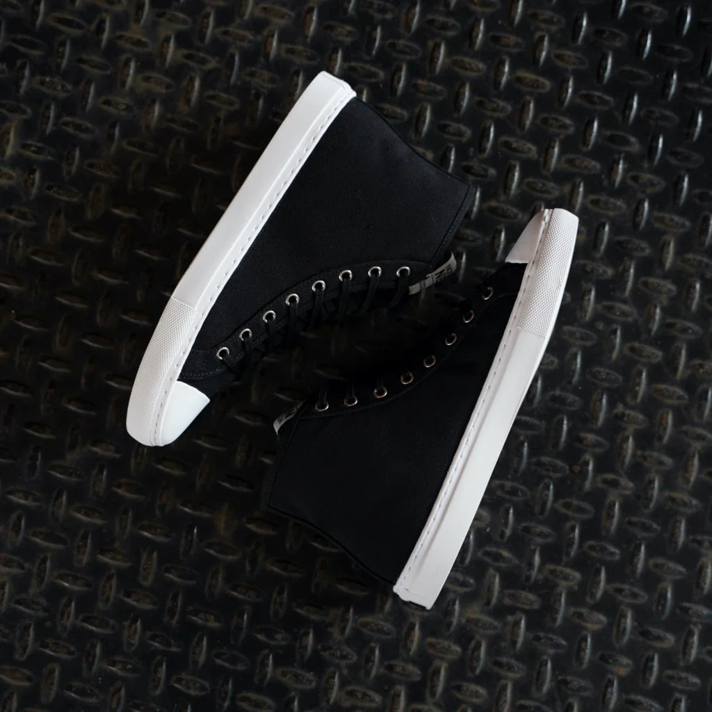 Men's Classic High Top | Black x White - Image 7