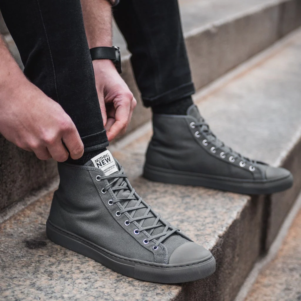 Men's Classic High Top | Grey - Image 6
