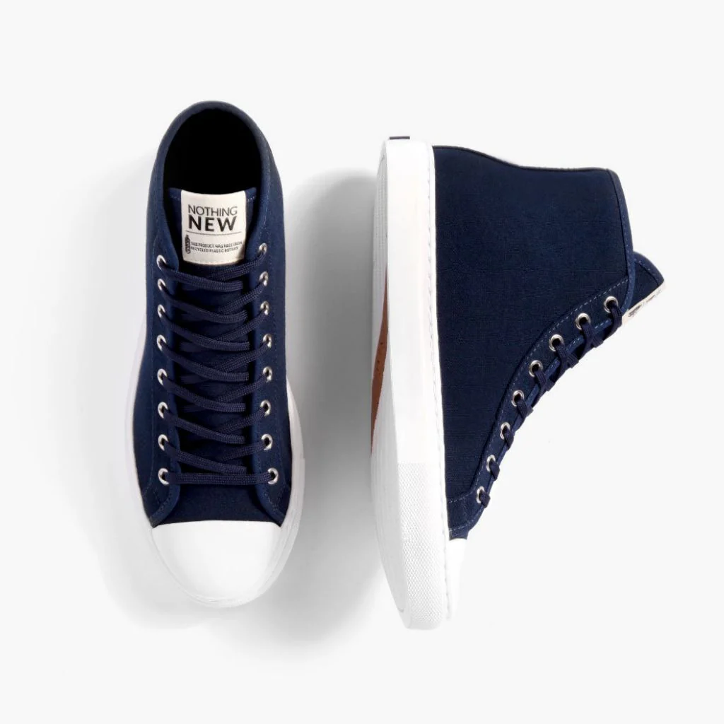 Men's Classic High Top | Navy x White - Image 3
