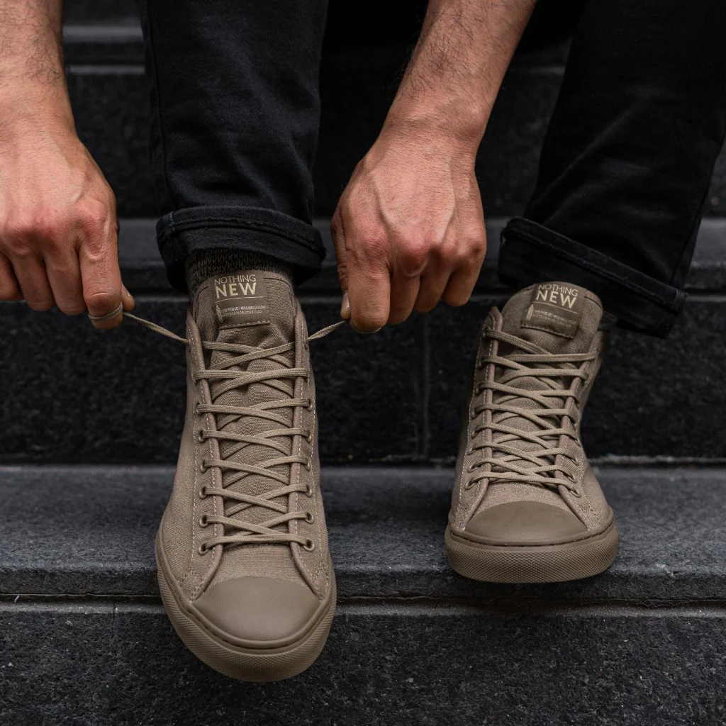 Men's Classic High Top | Taupe - Image 7
