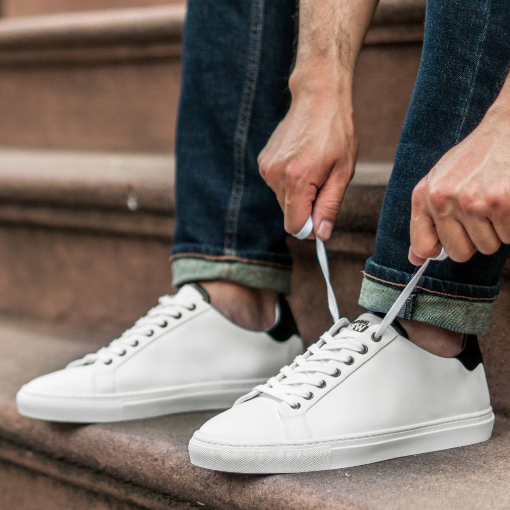 Men's Deluxe | White x Black - Image 6