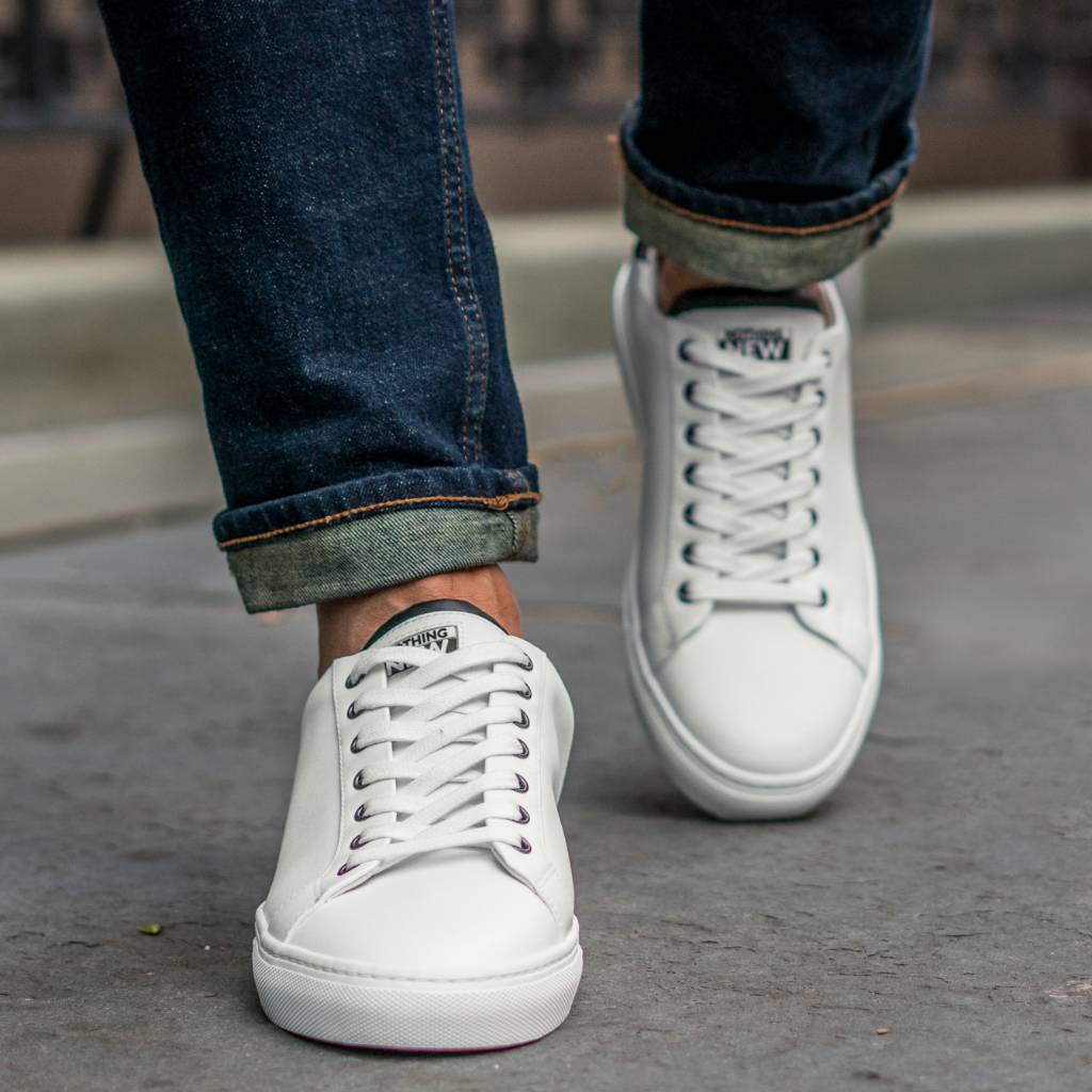 Men's Deluxe | White x Black - Image 7