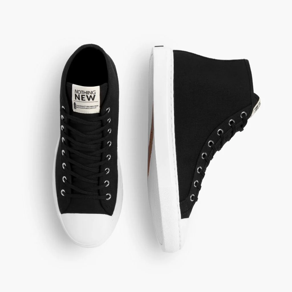 Women's Classic High Top | Black x White - Image 3