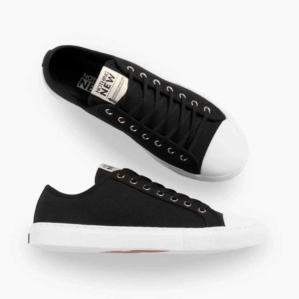 Women's Classic Low Top | Black x White - Image 5