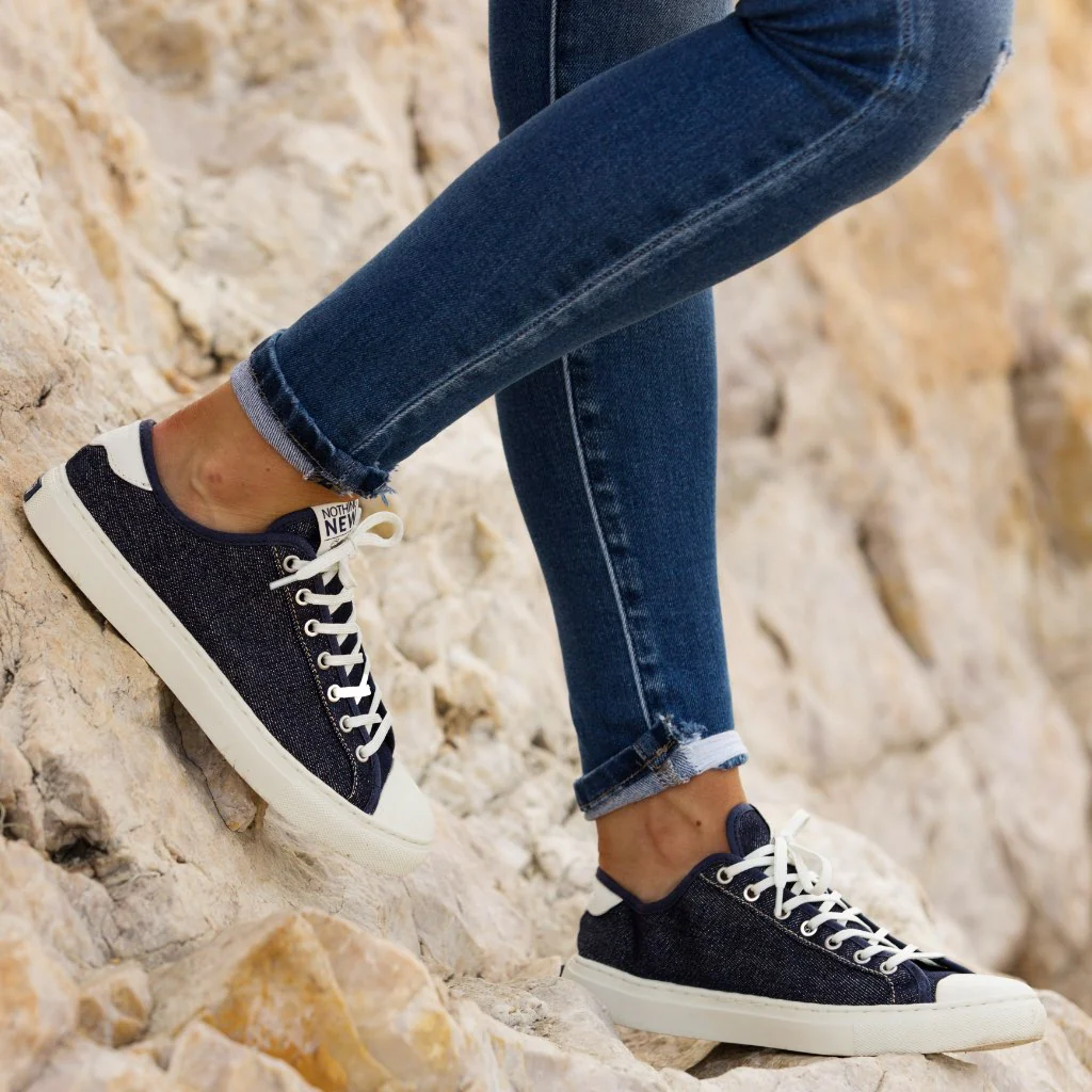 Women's Classic Low Top | Indigo x Off-White - Image 7