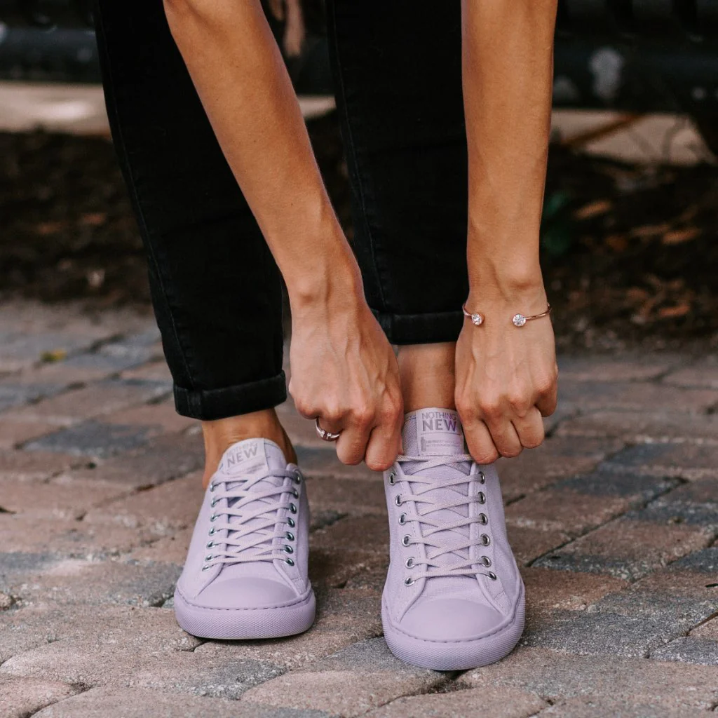 Women's Classic Low Top | Lavender - Image 7